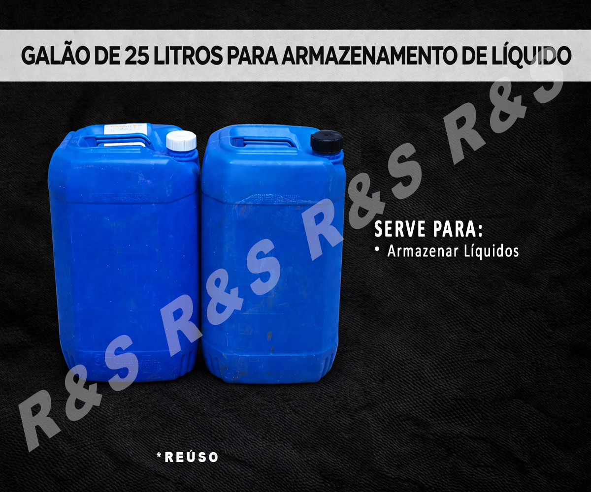 Galão 25 litros